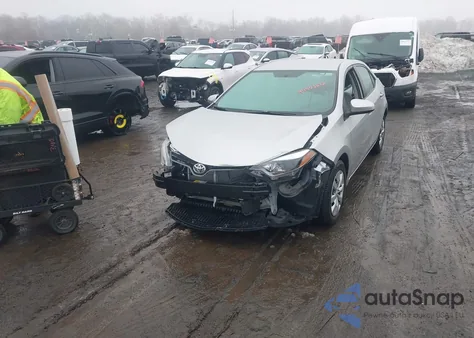 2016 Toyota Corolla Le из США, поврежденный, VIN 2T1BURHE1GC555640